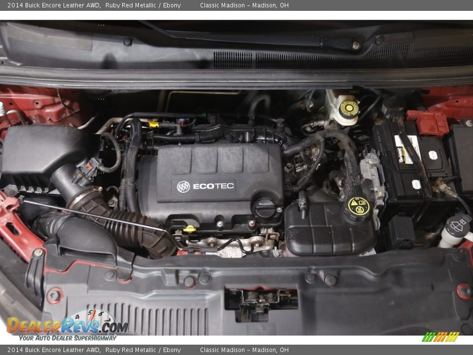 2014 Buick Encore Leather AWD Ruby Red Metallic / Ebony Photo #19