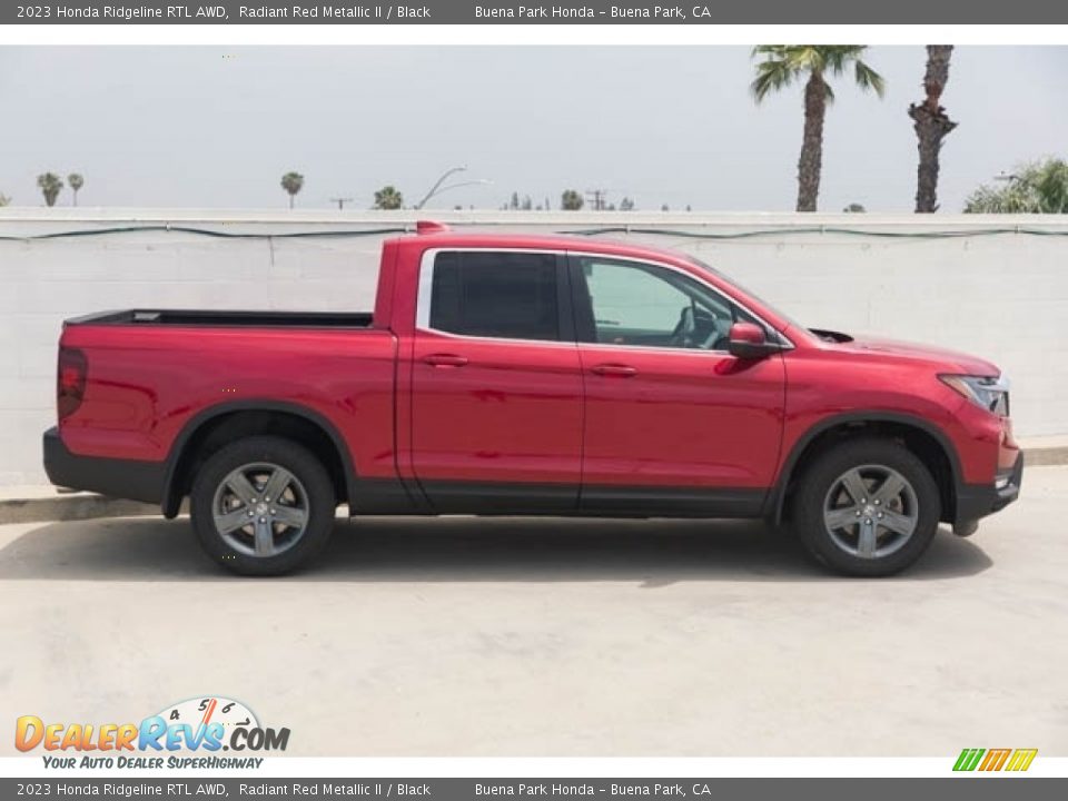 Radiant Red Metallic II 2023 Honda Ridgeline RTL AWD Photo #10