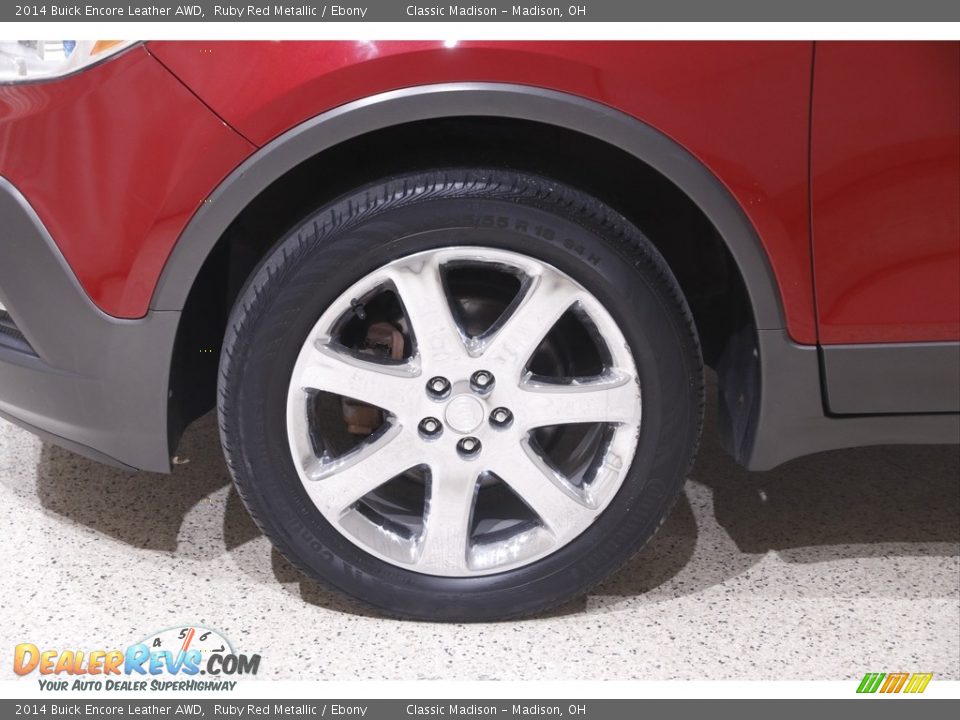 2014 Buick Encore Leather AWD Ruby Red Metallic / Ebony Photo #20