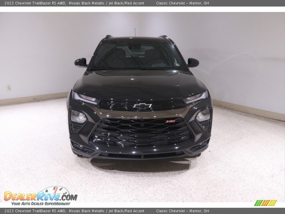 2023 Chevrolet TrailBlazer RS AWD Mosaic Black Metallic / Jet Black/Red Accent Photo #2