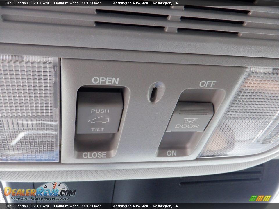2020 Honda CR-V EX AWD Platinum White Pearl / Black Photo #23