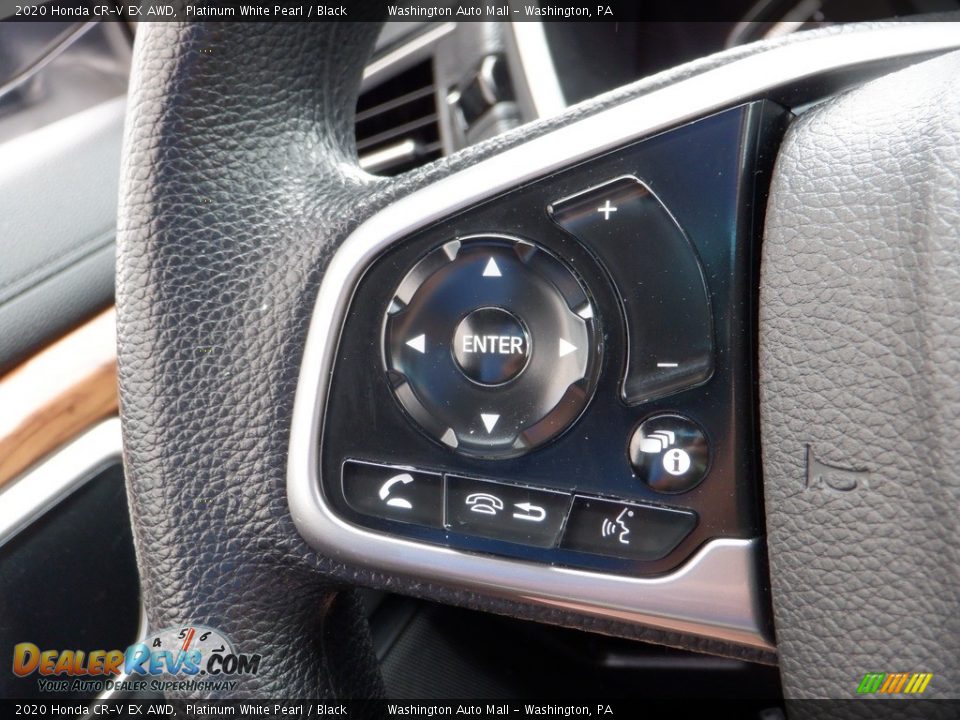 2020 Honda CR-V EX AWD Platinum White Pearl / Black Photo #25