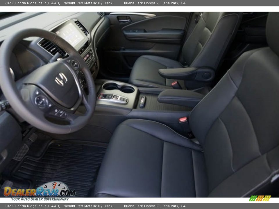 Front Seat of 2023 Honda Ridgeline RTL AWD Photo #17