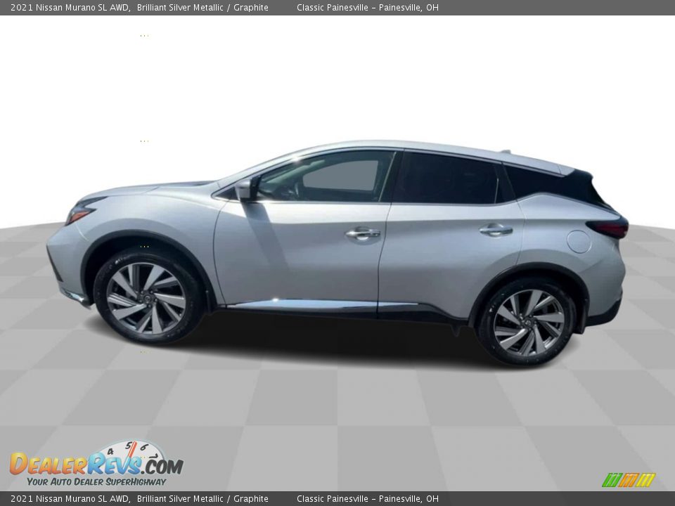 2021 Nissan Murano SL AWD Brilliant Silver Metallic / Graphite Photo #5