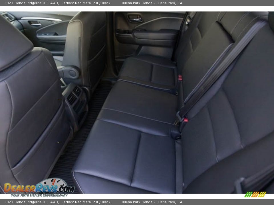 Rear Seat of 2023 Honda Ridgeline RTL AWD Photo #18