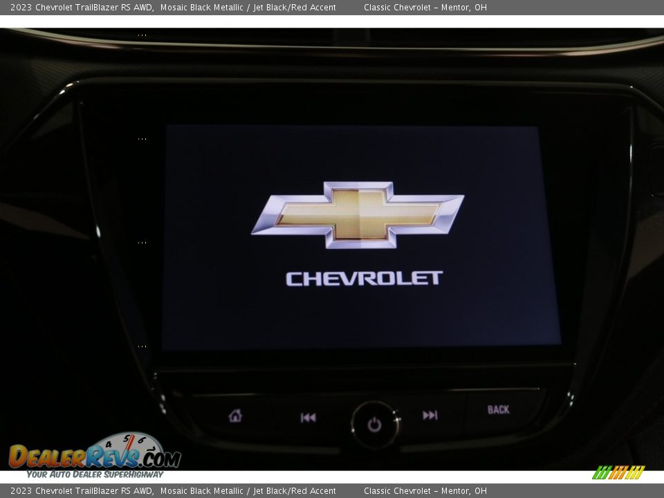 2023 Chevrolet TrailBlazer RS AWD Mosaic Black Metallic / Jet Black/Red Accent Photo #9