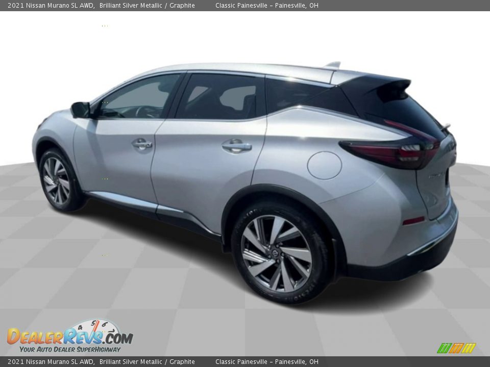 2021 Nissan Murano SL AWD Brilliant Silver Metallic / Graphite Photo #6