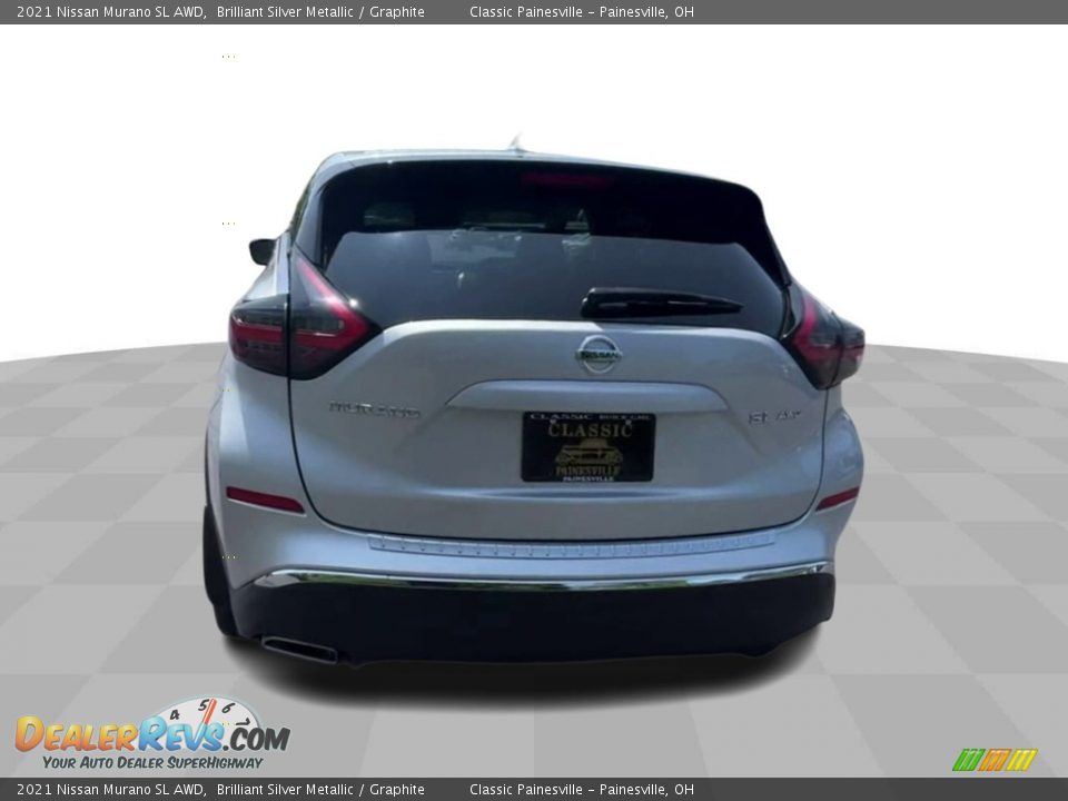 2021 Nissan Murano SL AWD Brilliant Silver Metallic / Graphite Photo #7