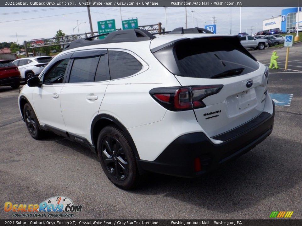 2021 Subaru Outback Onyx Edition XT Crystal White Pearl / Gray StarTex Urethane Photo #8