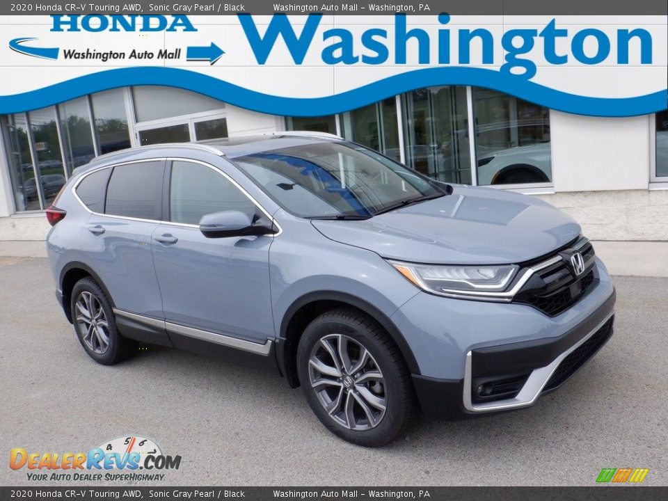 2020 Honda CR-V Touring AWD Sonic Gray Pearl / Black Photo #1