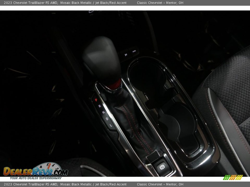 2023 Chevrolet TrailBlazer RS AWD Mosaic Black Metallic / Jet Black/Red Accent Photo #19