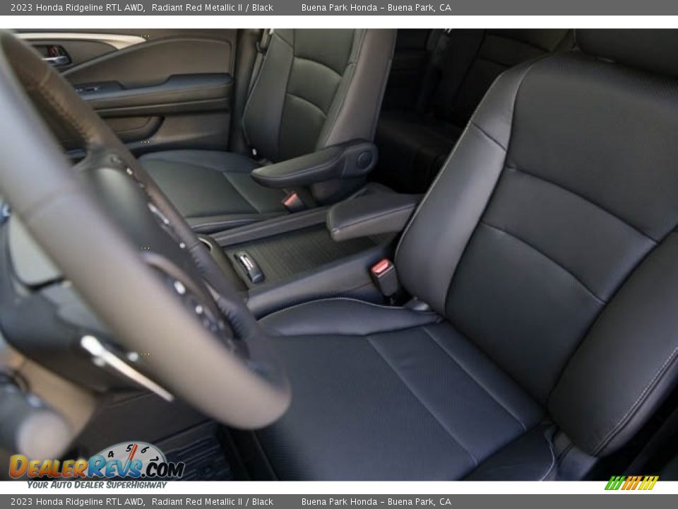 Front Seat of 2023 Honda Ridgeline RTL AWD Photo #25