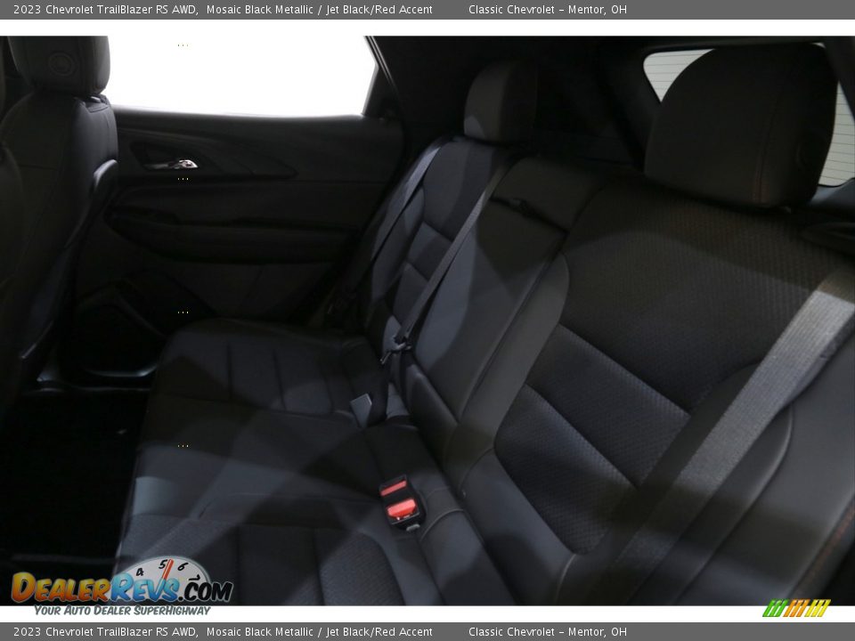 2023 Chevrolet TrailBlazer RS AWD Mosaic Black Metallic / Jet Black/Red Accent Photo #22