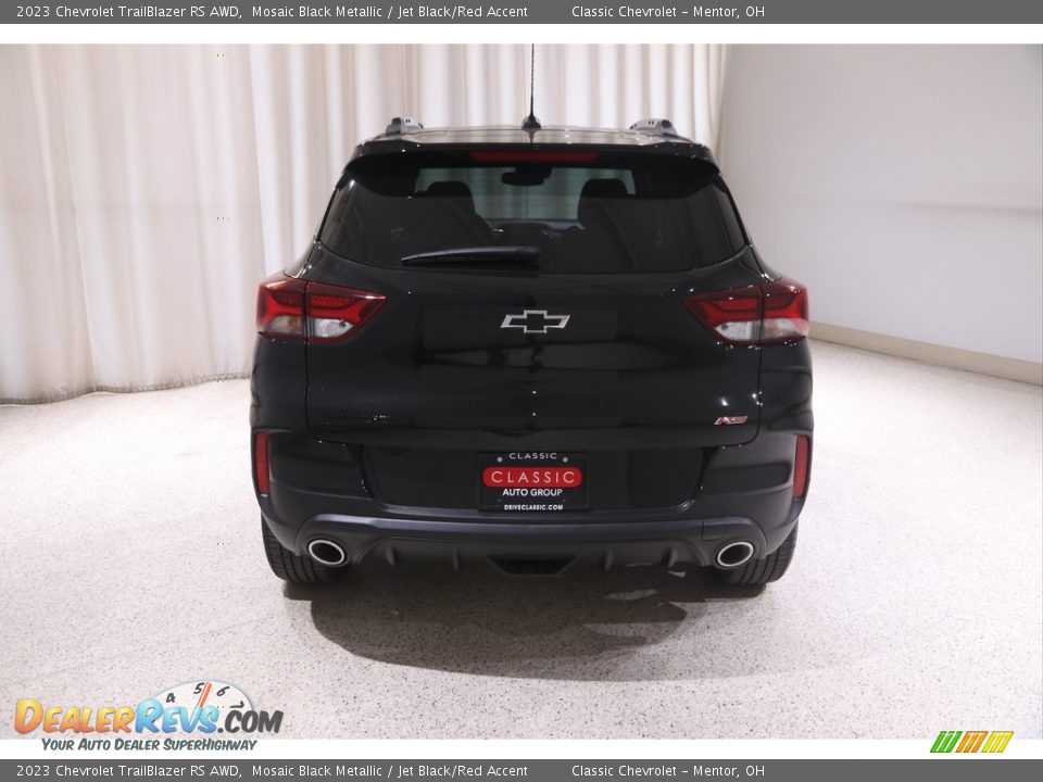 2023 Chevrolet TrailBlazer RS AWD Mosaic Black Metallic / Jet Black/Red Accent Photo #23