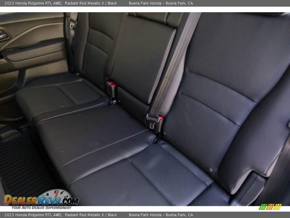 Rear Seat of 2023 Honda Ridgeline RTL AWD Photo #27