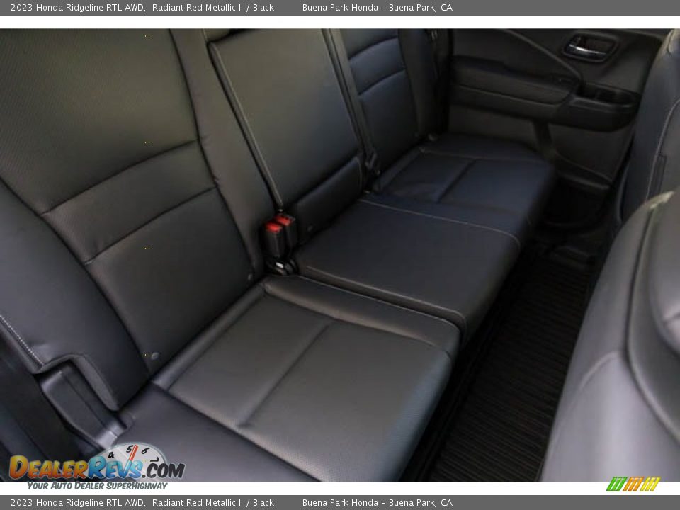 Rear Seat of 2023 Honda Ridgeline RTL AWD Photo #29