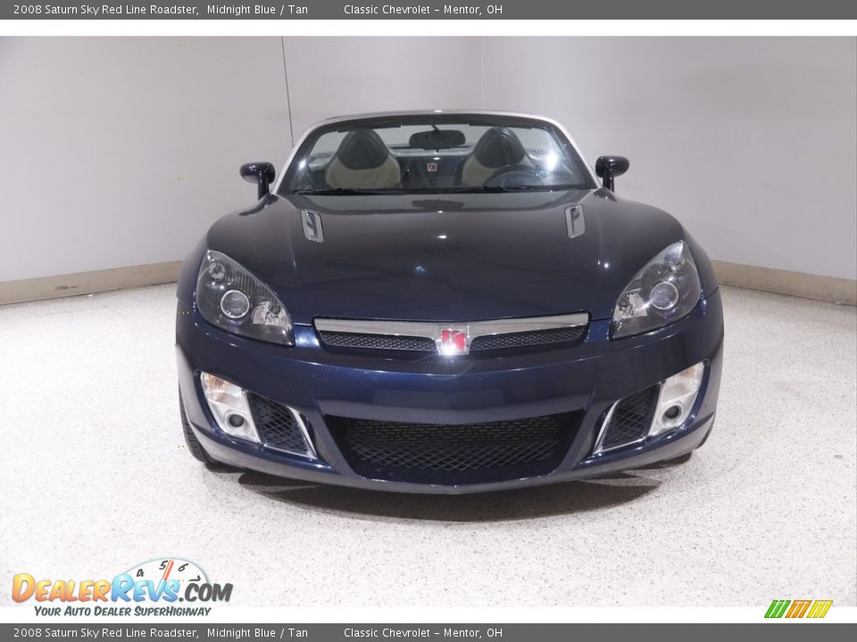 2008 Saturn Sky Red Line Roadster Midnight Blue / Tan Photo #3