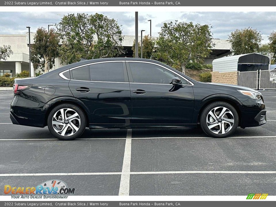 Crystal Black Silica 2022 Subaru Legacy Limited Photo #3