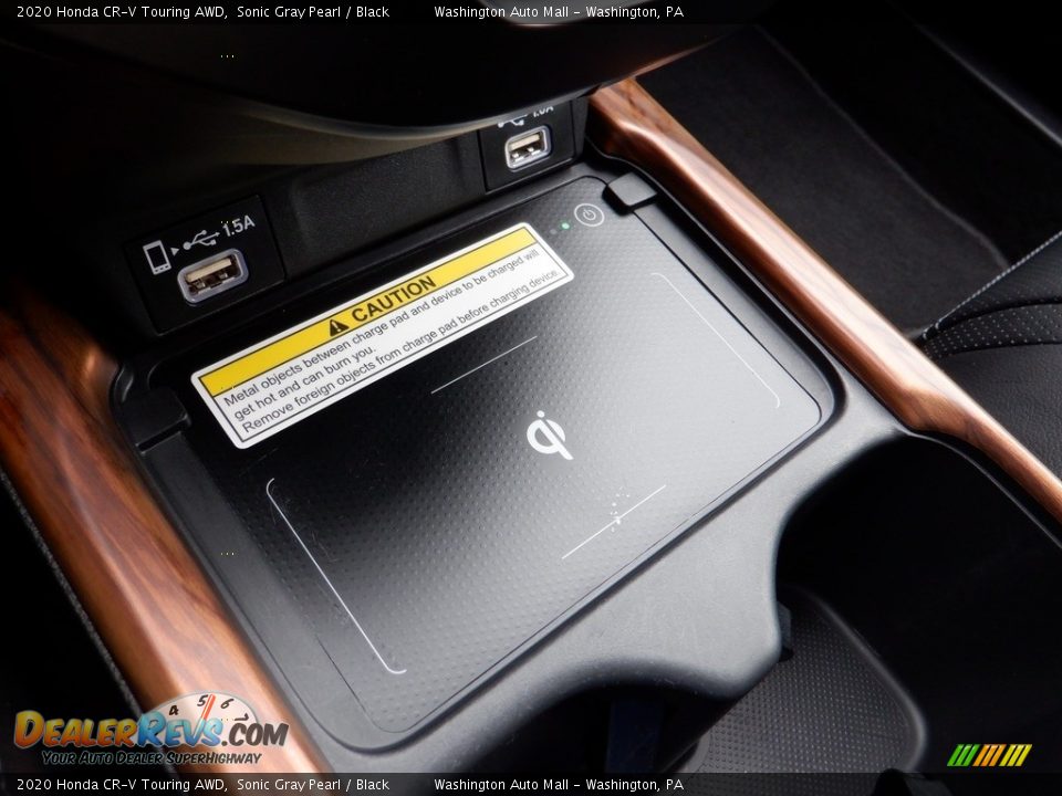 2020 Honda CR-V Touring AWD Sonic Gray Pearl / Black Photo #19