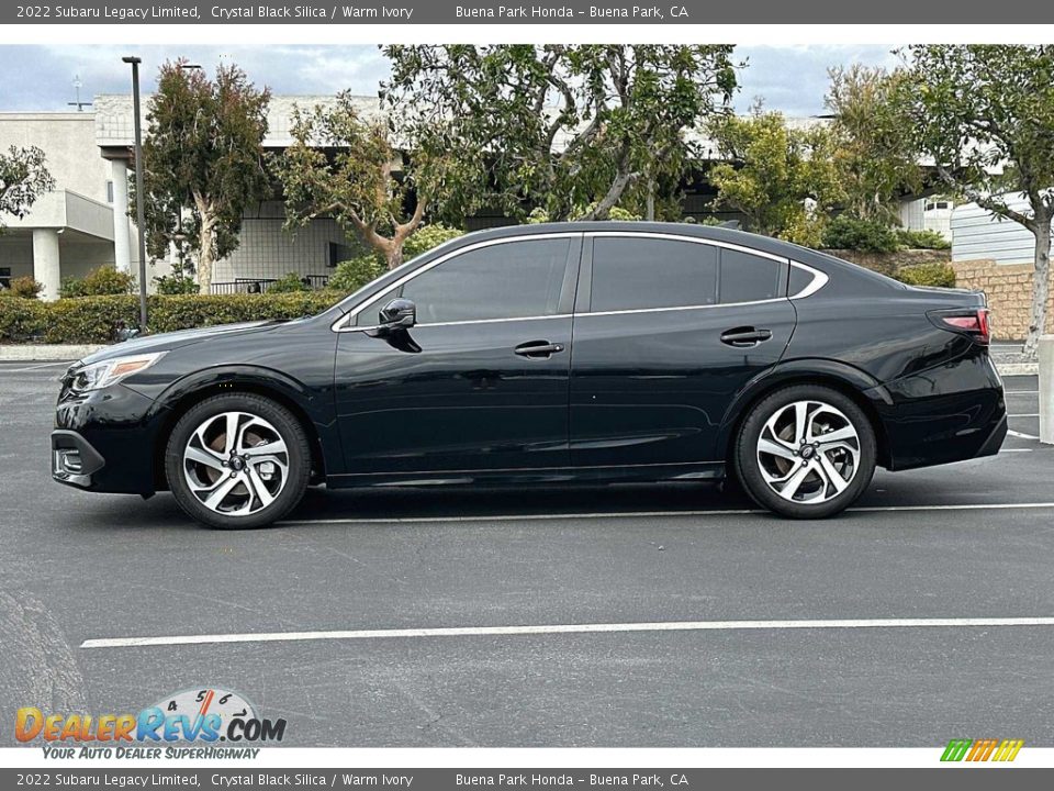 2022 Subaru Legacy Limited Crystal Black Silica / Warm Ivory Photo #7