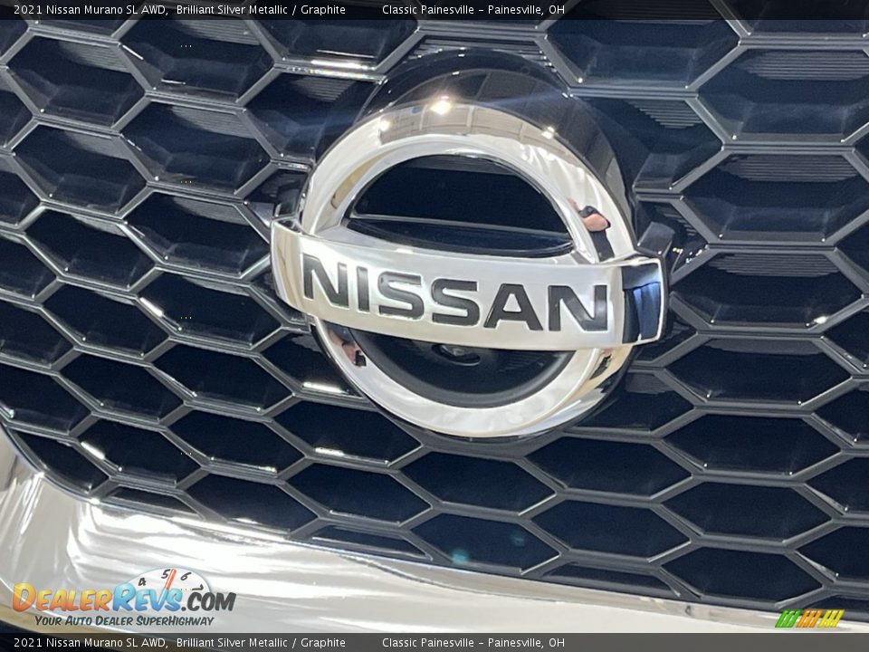 2021 Nissan Murano SL AWD Brilliant Silver Metallic / Graphite Photo #30