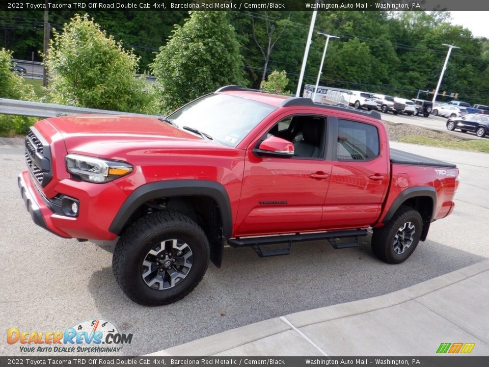 Barcelona Red Metallic 2022 Toyota Tacoma TRD Off Road Double Cab 4x4 Photo #15