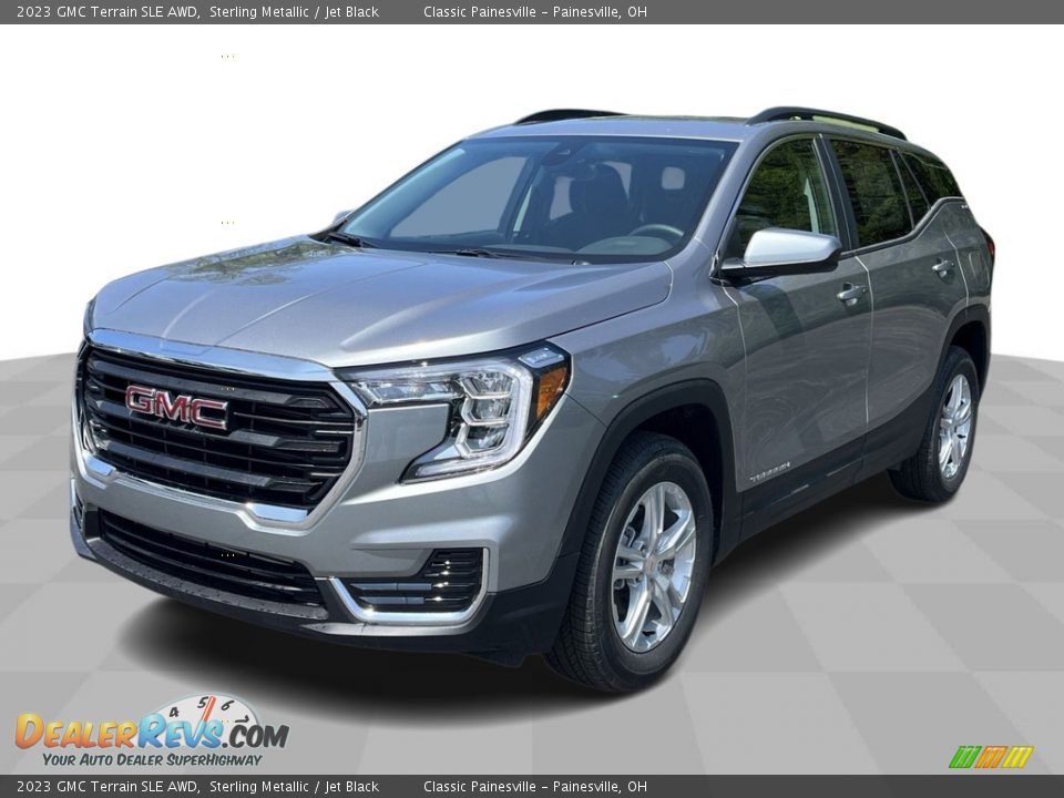 2023 GMC Terrain SLE AWD Sterling Metallic / Jet Black Photo #1