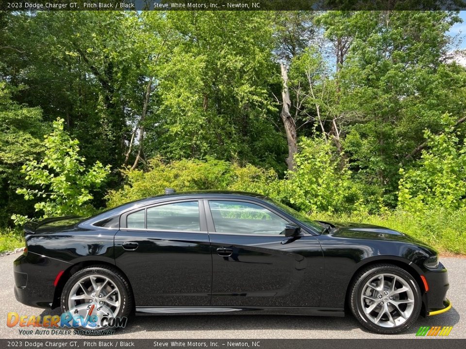 Pitch Black 2023 Dodge Charger GT Photo #5