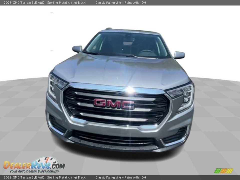 2023 GMC Terrain SLE AWD Sterling Metallic / Jet Black Photo #3