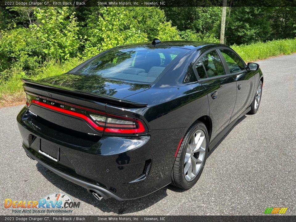 2023 Dodge Charger GT Pitch Black / Black Photo #6