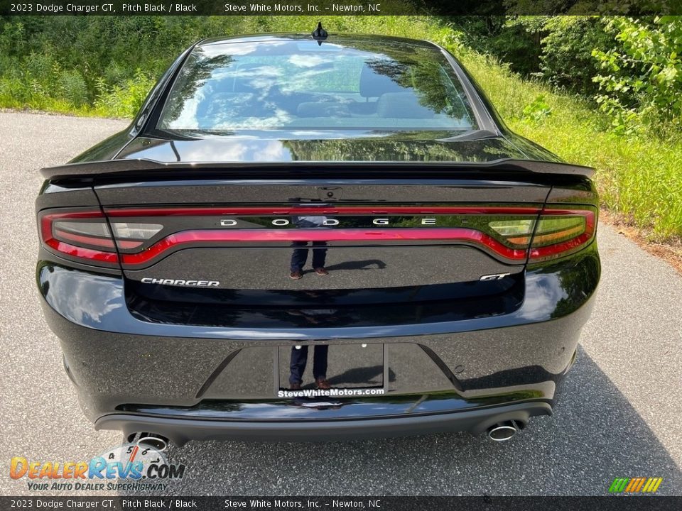 2023 Dodge Charger GT Pitch Black / Black Photo #7