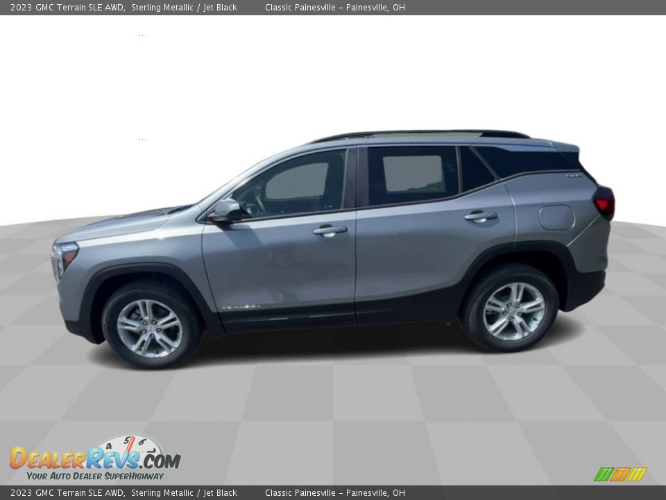 2023 GMC Terrain SLE AWD Sterling Metallic / Jet Black Photo #5