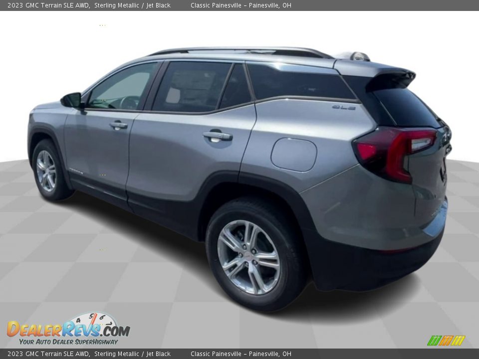 2023 GMC Terrain SLE AWD Sterling Metallic / Jet Black Photo #6