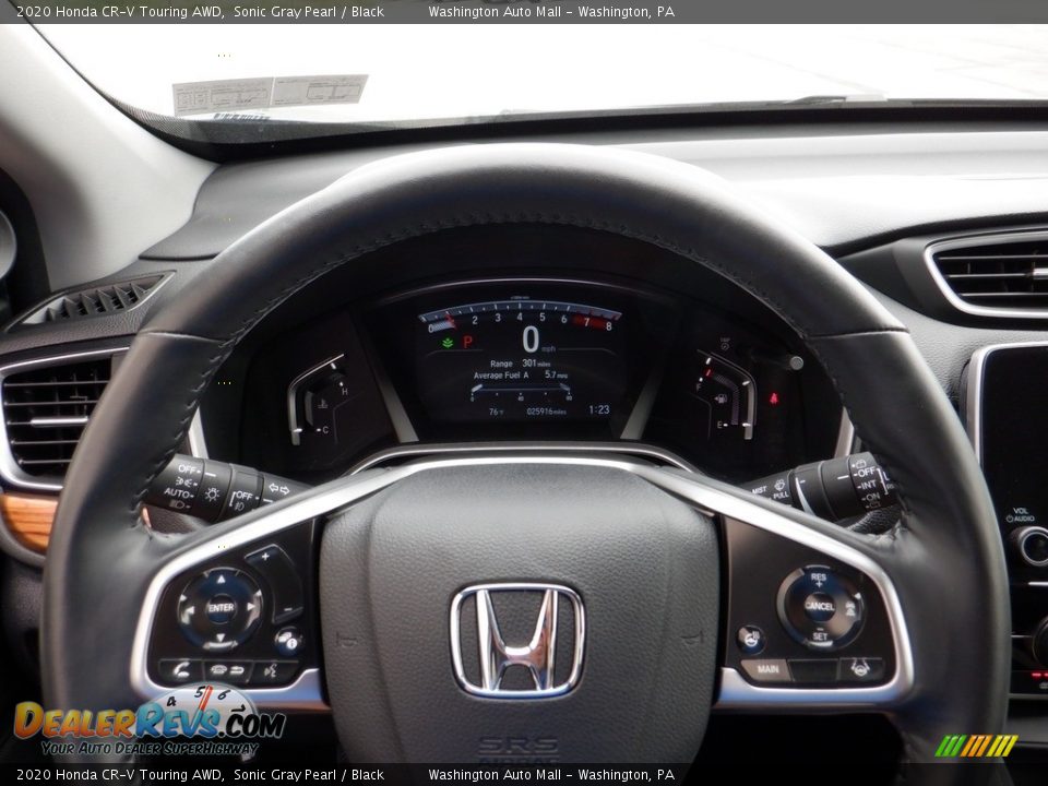 2020 Honda CR-V Touring AWD Sonic Gray Pearl / Black Photo #30
