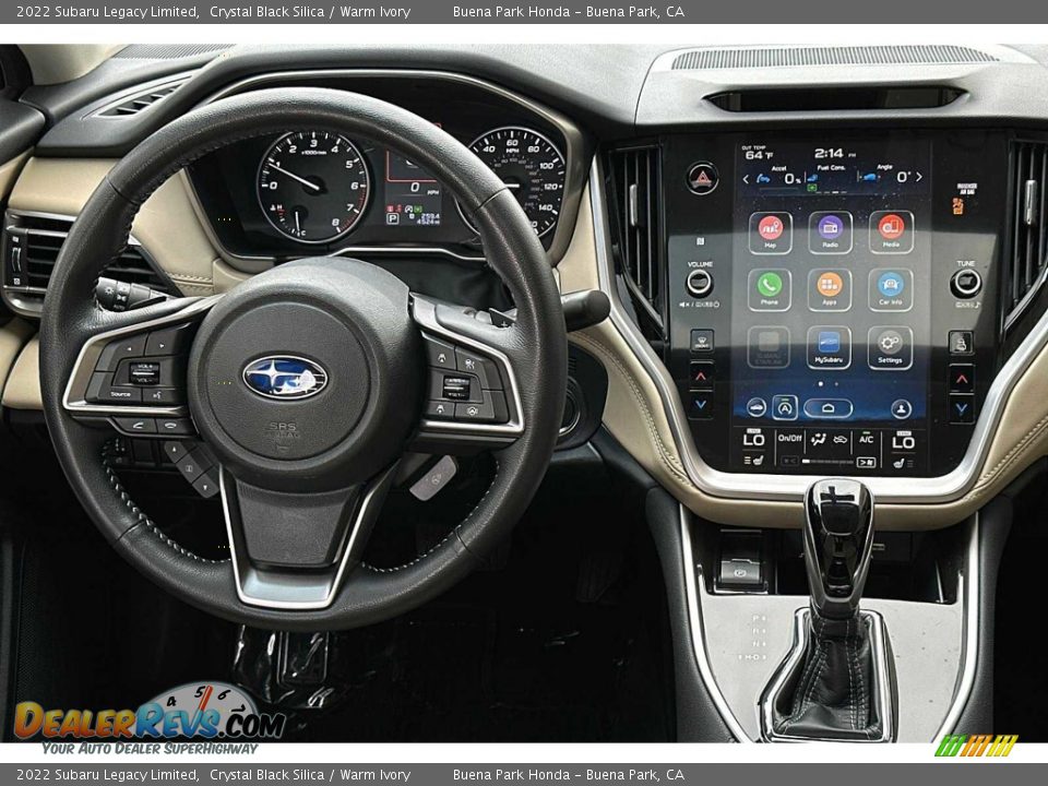 Dashboard of 2022 Subaru Legacy Limited Photo #17