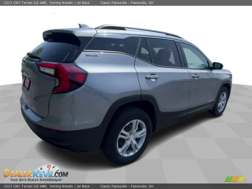 2023 GMC Terrain SLE AWD Sterling Metallic / Jet Black Photo #8