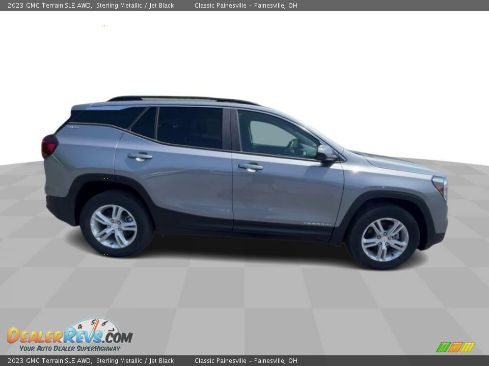 2023 GMC Terrain SLE AWD Sterling Metallic / Jet Black Photo #9