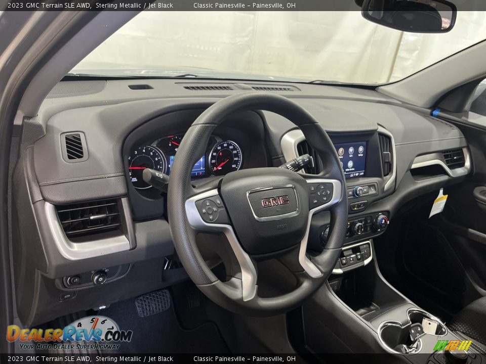 2023 GMC Terrain SLE AWD Sterling Metallic / Jet Black Photo #10