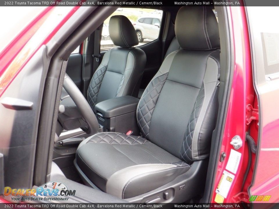 Front Seat of 2022 Toyota Tacoma TRD Off Road Double Cab 4x4 Photo #25