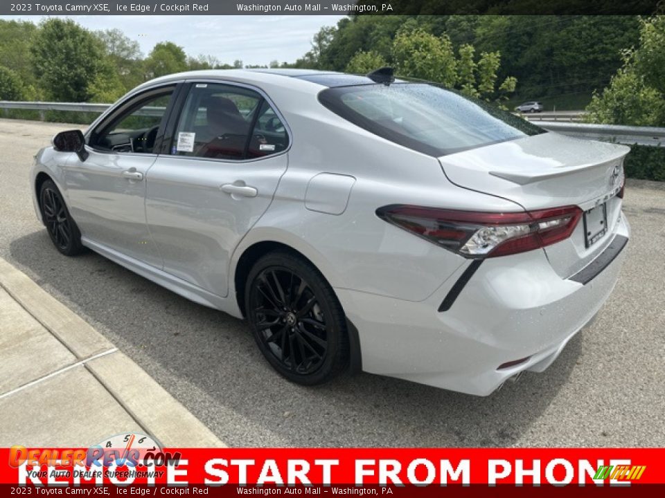 2023 Toyota Camry XSE Ice Edge / Cockpit Red Photo #2