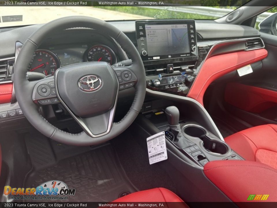 Cockpit Red Interior - 2023 Toyota Camry XSE Photo #3