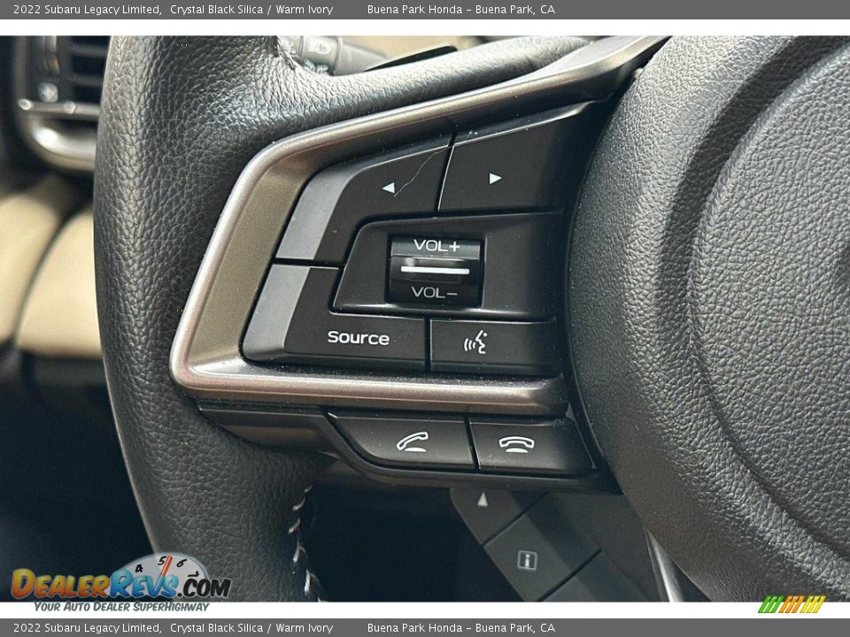 2022 Subaru Legacy Limited Steering Wheel Photo #28