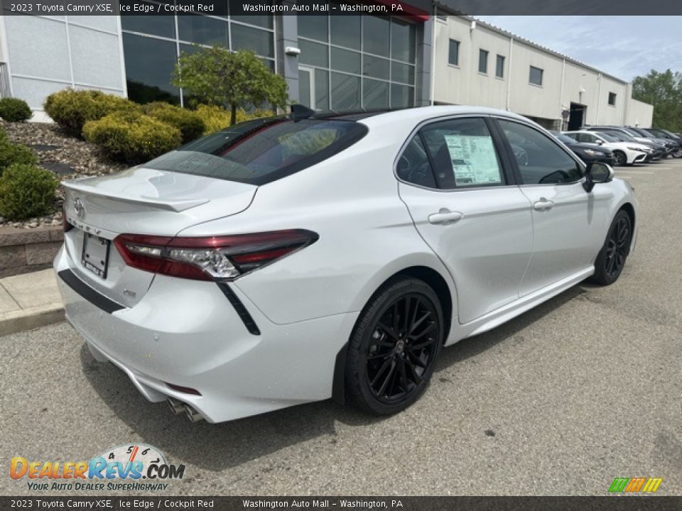 2023 Toyota Camry XSE Ice Edge / Cockpit Red Photo #10