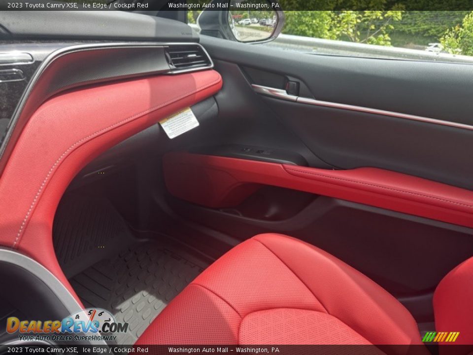 2023 Toyota Camry XSE Ice Edge / Cockpit Red Photo #13