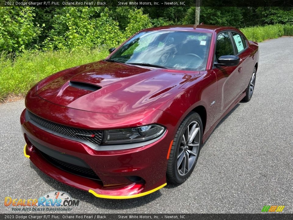 2023 Dodge Charger R/T Plus Octane Red Pearl / Black Photo #2
