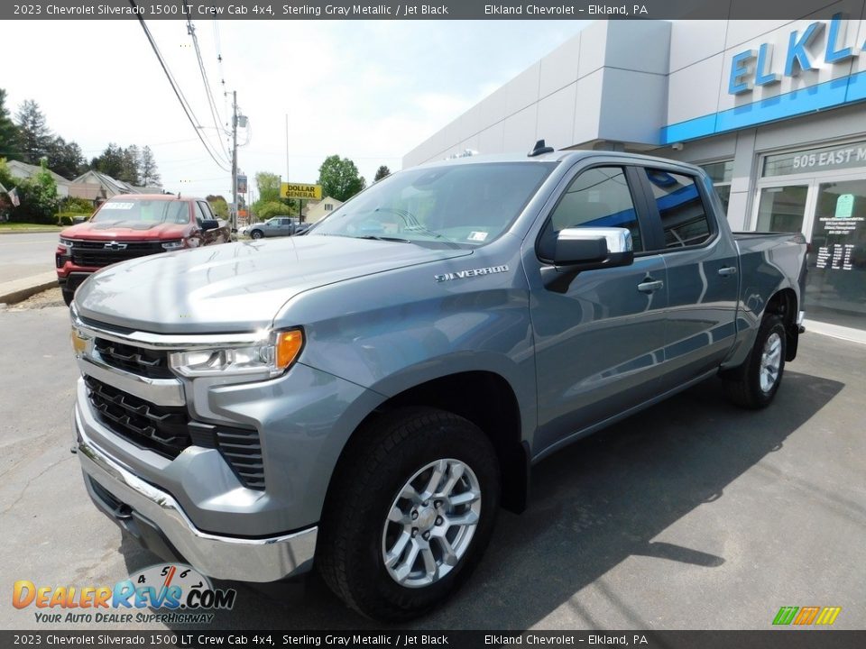 2023 Chevrolet Silverado 1500 LT Crew Cab 4x4 Sterling Gray Metallic / Jet Black Photo #1