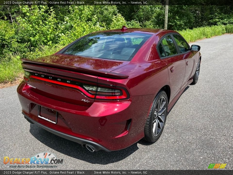 2023 Dodge Charger R/T Plus Octane Red Pearl / Black Photo #6