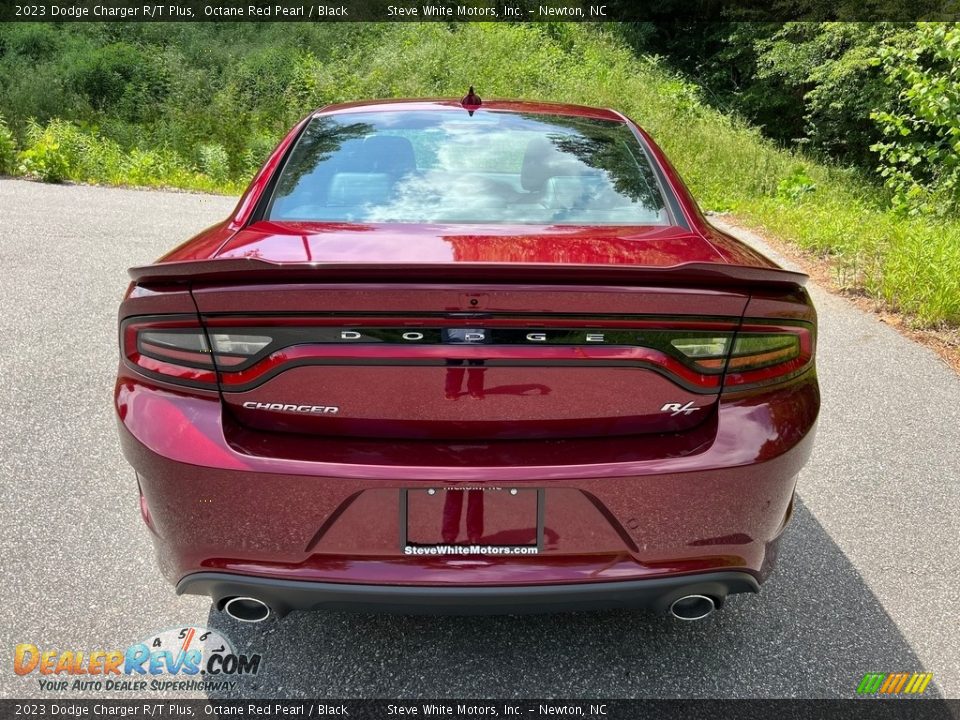 2023 Dodge Charger R/T Plus Octane Red Pearl / Black Photo #7