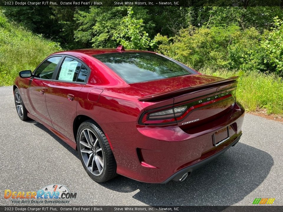 2023 Dodge Charger R/T Plus Octane Red Pearl / Black Photo #8