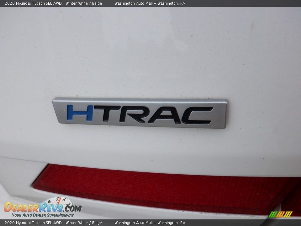 2020 Hyundai Tucson SEL AWD Winter White / Beige Photo #10